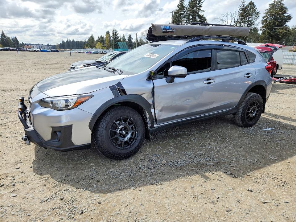 SUBARU CROSSTREK 2018 with VIN JF2GTADC9J8333768 - Photo from auction