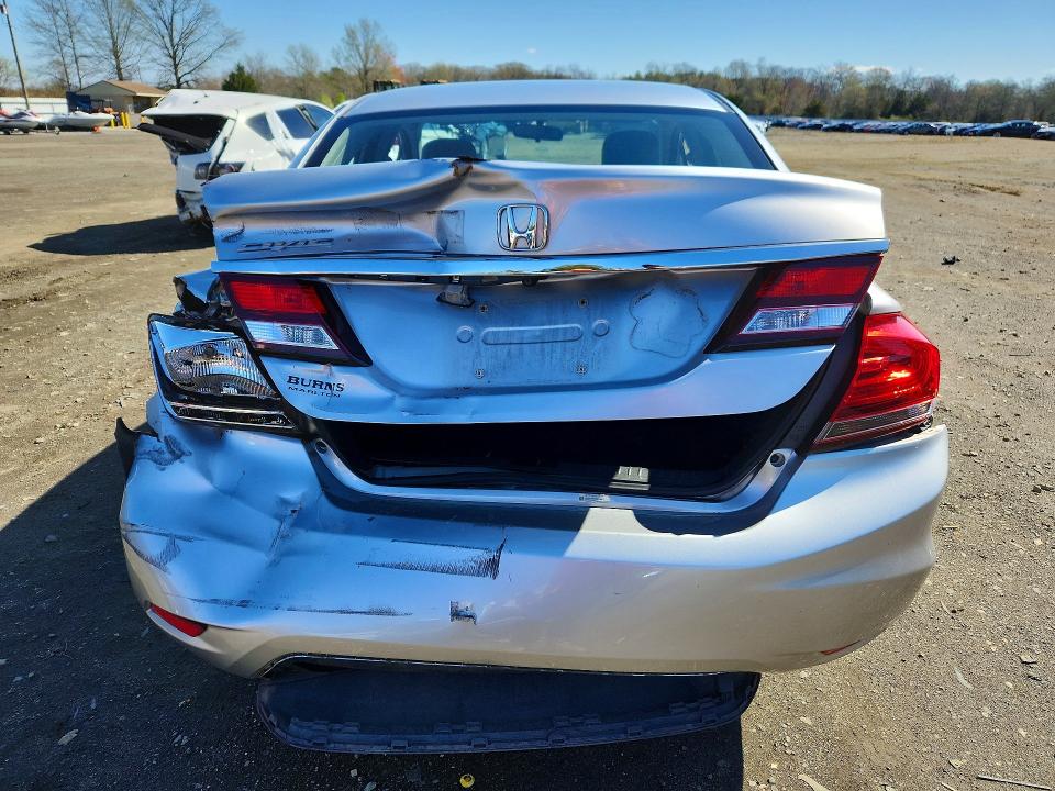 Photo 6 from auction – 2013 HONDA CIVIC with VIN 19XFB2F52DE206906
