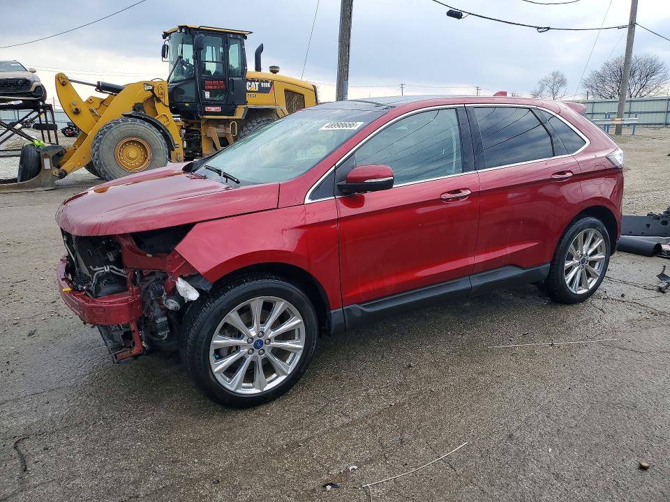FORD EDGE 2017 with VIN 2FMPK4K94HBB15542 - Photo from auction