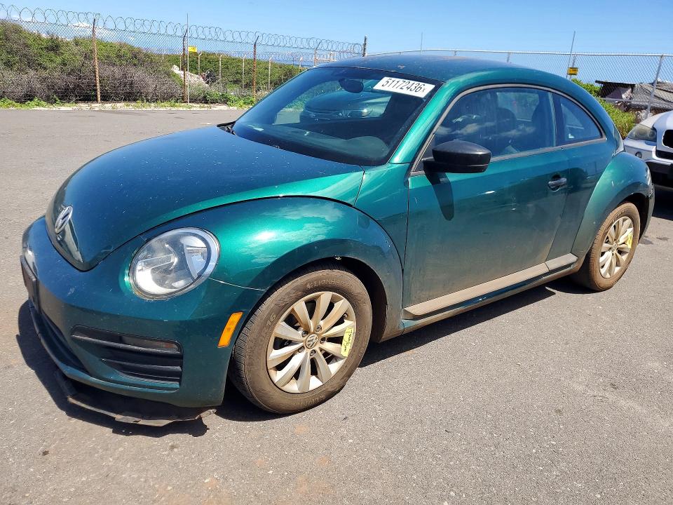 VOLKSWAGEN BEETLE 2017 with VIN 3VWF17AT7HM618625 - Photo from auction