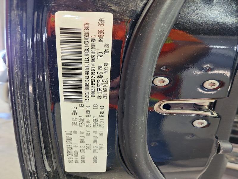 Photo 14 from auction – 2014 RAM 1500 with VIN 1C6RR7FG7ES131097