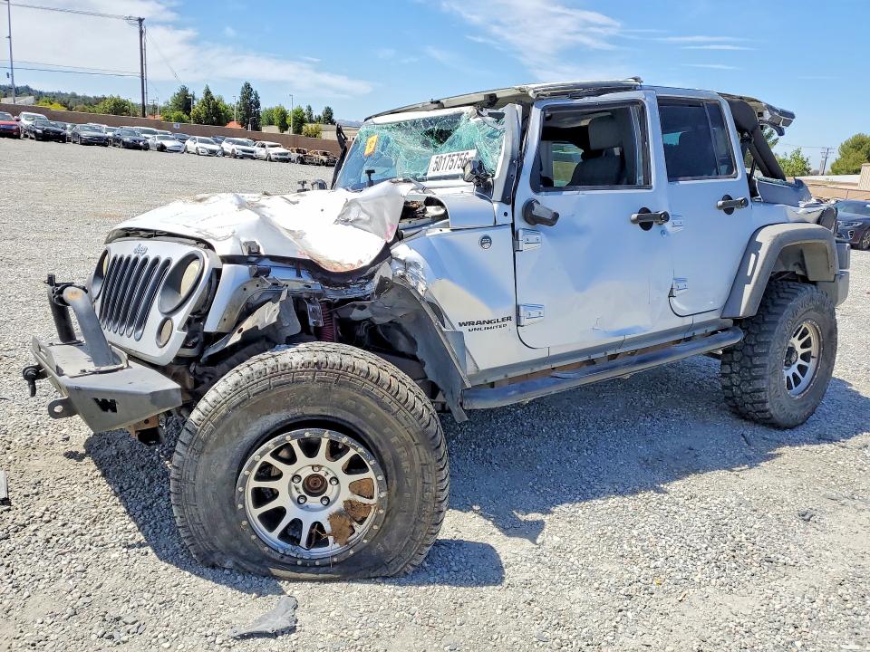 JEEP WRANGLER 2007 with VIN 1J8GA69197L166657 - Photo from auction
