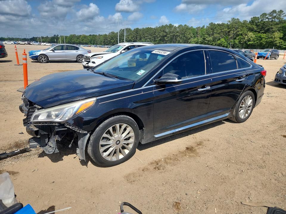 Снимка 1 от търг – 2015 HYUNDAI SONATA с VIN 5NPE34AF4FH019170