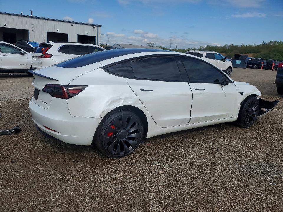 Photo 3 from auction – 2023 TESLA MODEL 3 with VIN 5YJ3E1ECXPF668889