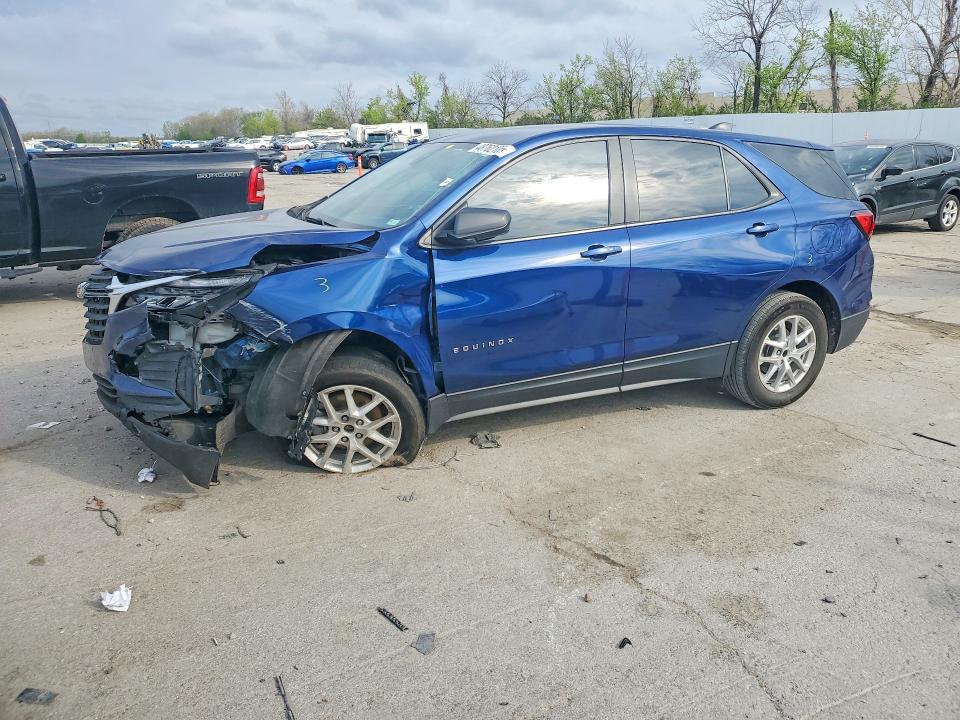 CHEVROLET EQUINOX 2022 with VIN 3GNAXHEV2NS157894 - Photo from auction