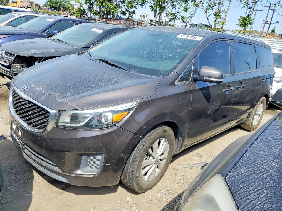 KIA SEDONA 2016 with VIN KNDMB5C14G6151444 - Photo from auction