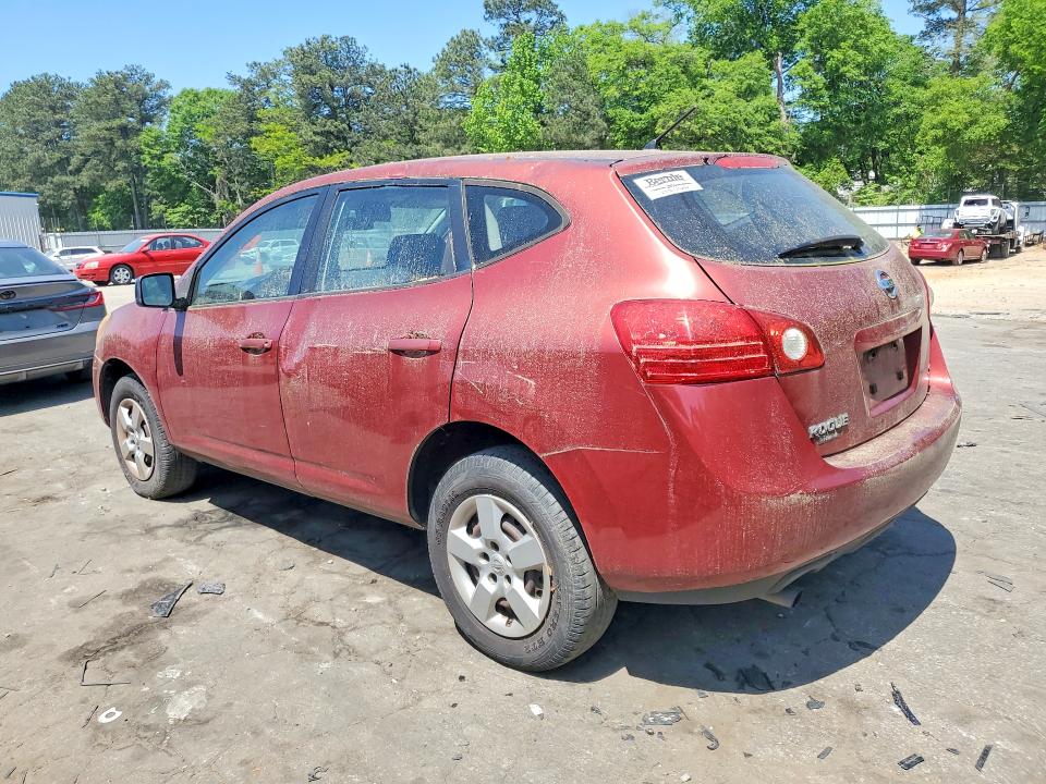 Photo 2 from auction – 2009 NISSAN ROGUE with VIN JN8AS58T59W040647