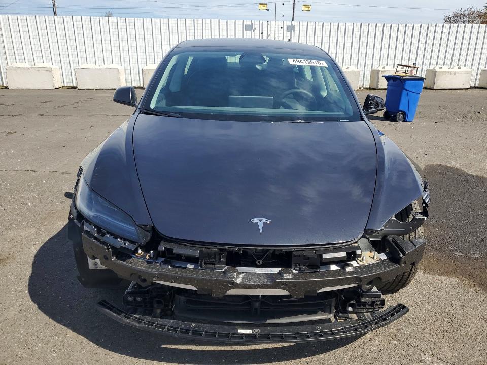 Photo 5 from auction – 2025 TESLA MODEL 3 with VIN 5YJ3E1EA4SF001856