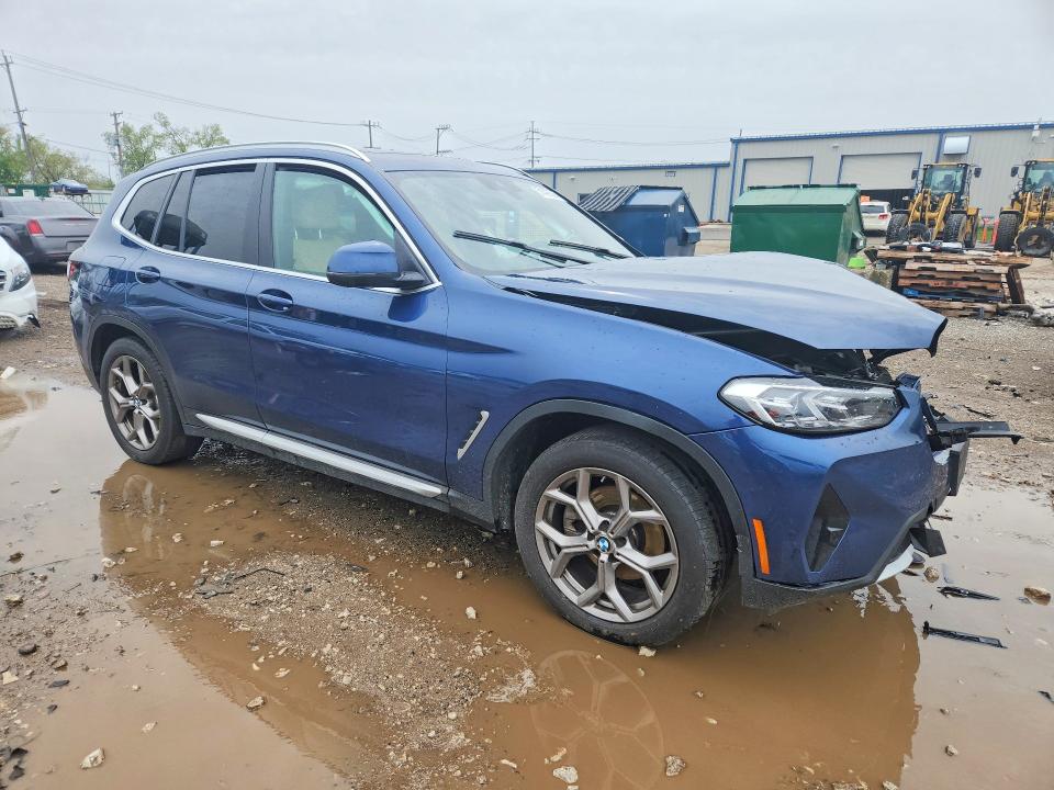 Photo 4 from auction – 2022 BMW X3 with VIN 5UX53DP07N9K14558