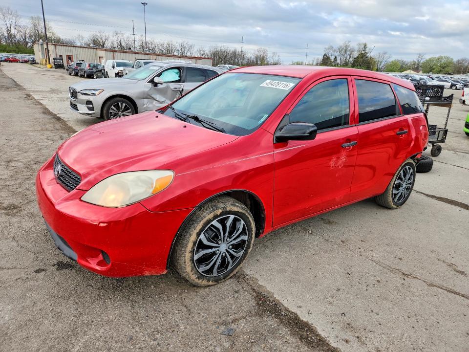 TOYOTA COROLLA MATRIX 2008 with VIN 2T1KR32E18C696734 - Photo from auction