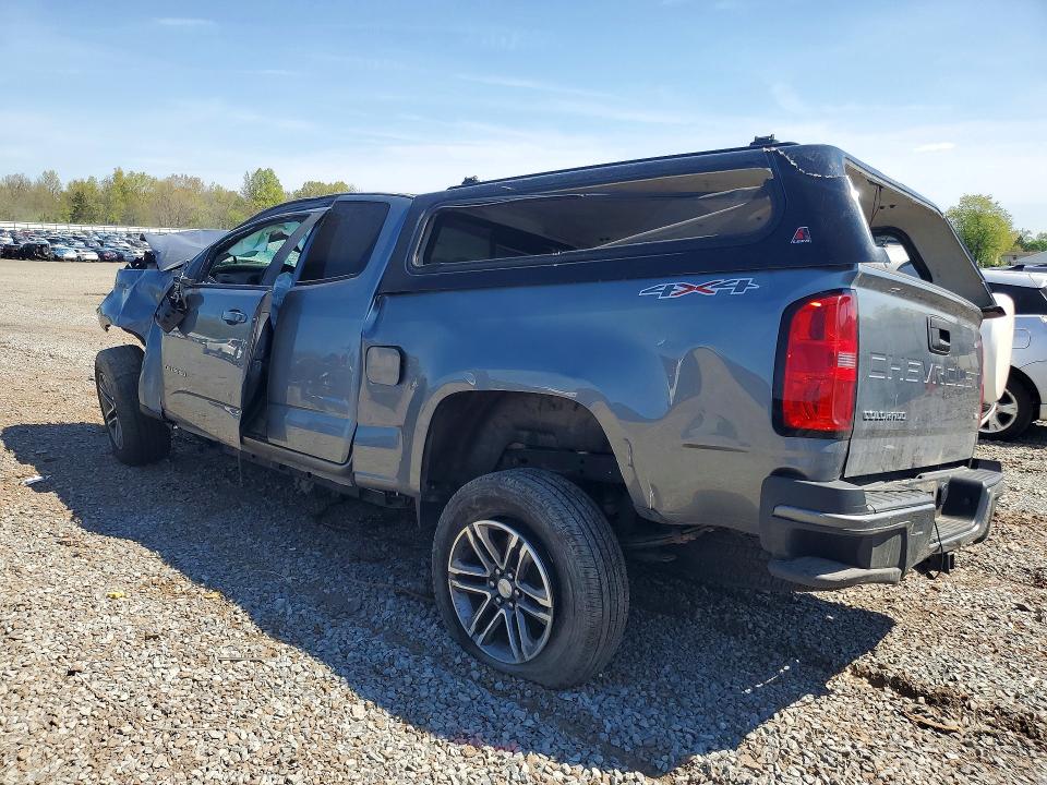 Photo 2 from auction – 2021 CHEVROLET COLORADO with VIN 1GCHTBEN1M1145932
