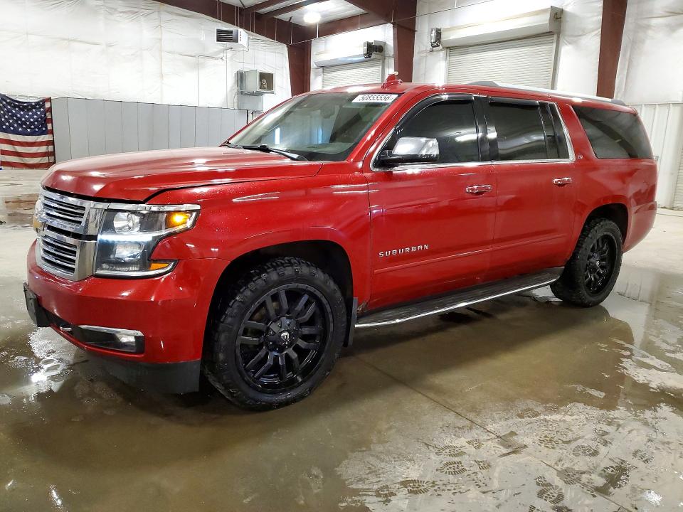 CHEVROLET SUBURBAN 2015 with VIN 1GNSKKKC4FR537049 - Photo from auction
