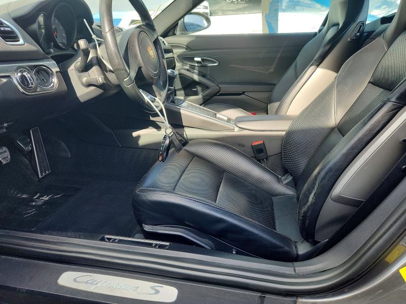 Photo 7 from auction – 2016 PORSCHE CAYMAN with VIN WP0AB2A86GK185409