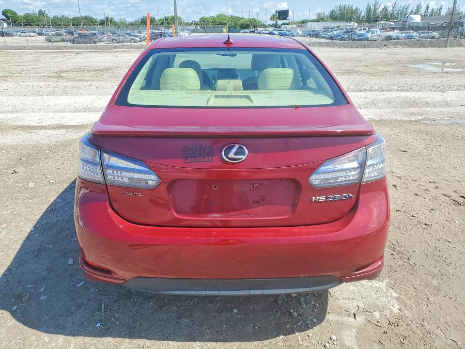 Zdjęcie 6 z aukcji – 2011 LEXUS HS z VIN JTHBB1BA0B2045816