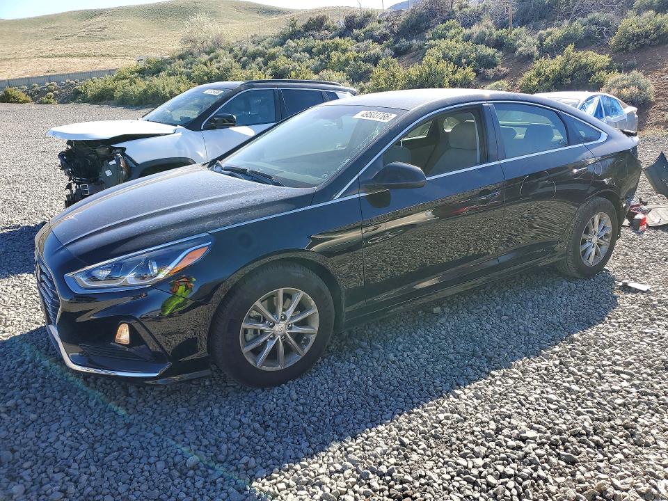 HYUNDAI SONATA 2019 with VIN 5NPE24AA0KH801225 - Photo from auction