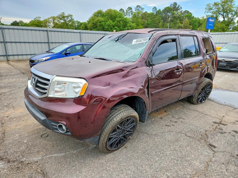 Снимка 1 от търг – 2013 HONDA PILOT с VIN 5FNYF3H46DB032954