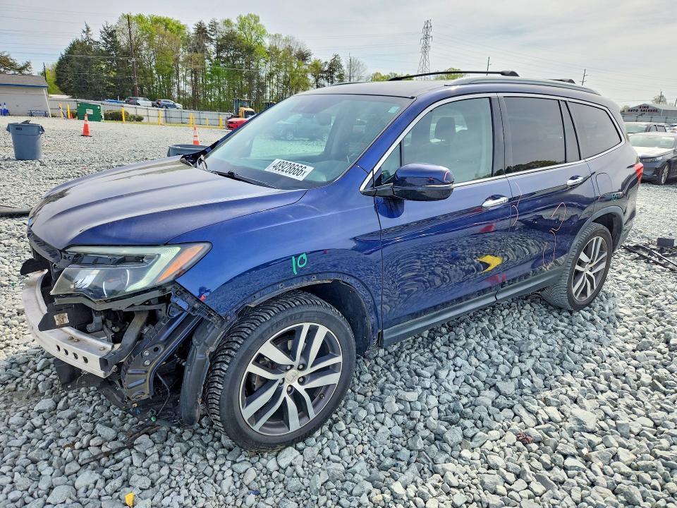 HONDA PILOT 2016 with VIN 5FNYF6H02GB122315 - Photo from auction