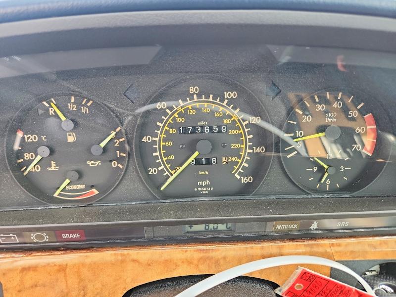 Photo 9 from auction – 1985 MERCEDES-BENZ 500 with VIN WDBCA44D0FA169080