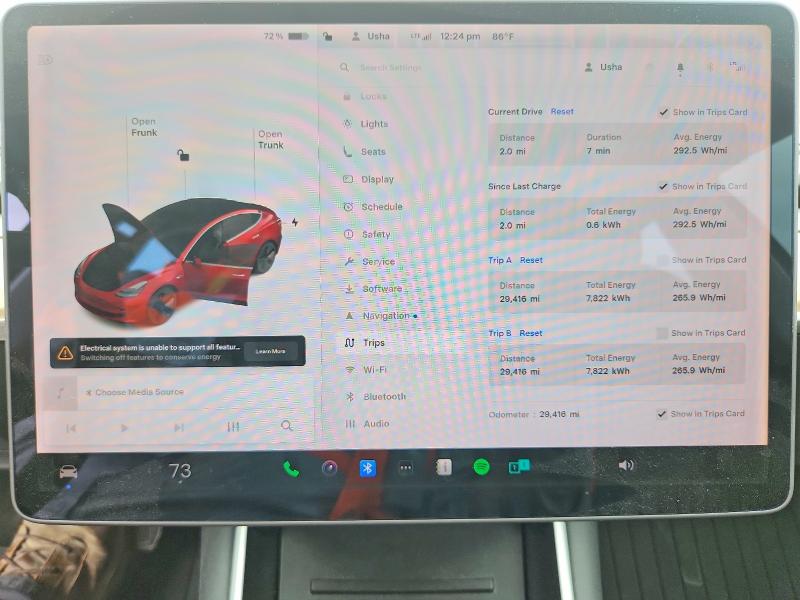 Photo 9 from auction – 2020 TESLA MODEL 3 with VIN 5YJ3E1EA5LF606504