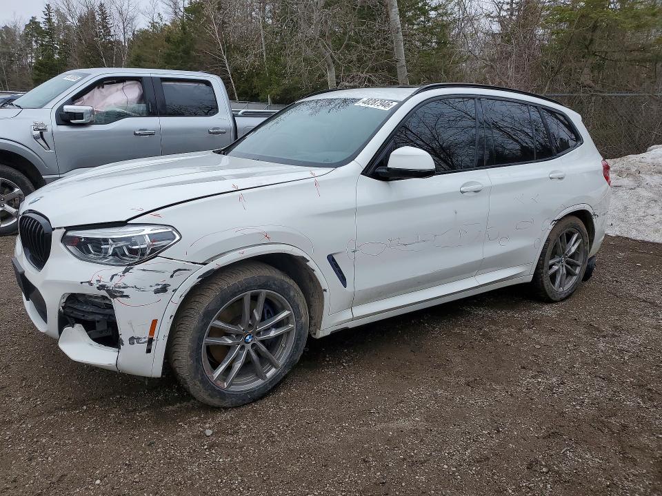 BMW X3 2020 with VIN 5UXTY5C07L9D44585 - Photo from auction