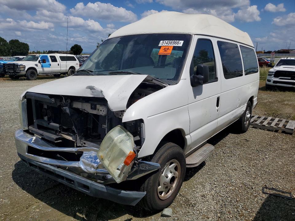 Zdjęcie 1 z aukcji – 2008 FORD ECONOLINE CARGO E-15 z VIN 1FTNE14W88DB01755