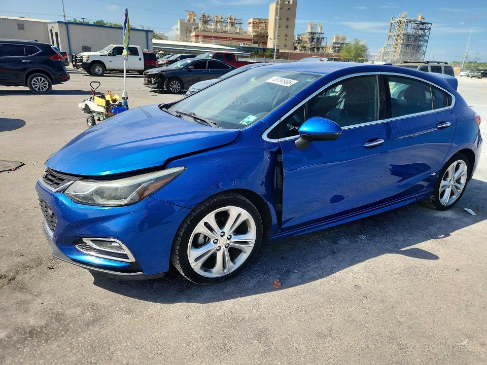 CHEVROLET CRUZE 2017 with VIN 3G1BF6SMXHS540138 - Photo from auction
