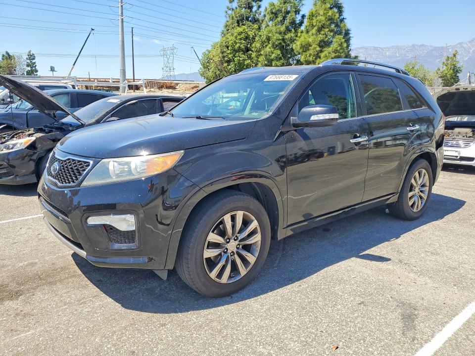 KIA SORENTO 2012 with VIN 5XYKW4A27CG191154 - Photo from auction
