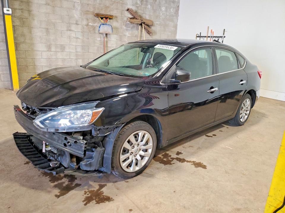 NISSAN SENTRA 2019 with VIN 3N1AB7AP6KY242371 - Photo from auction