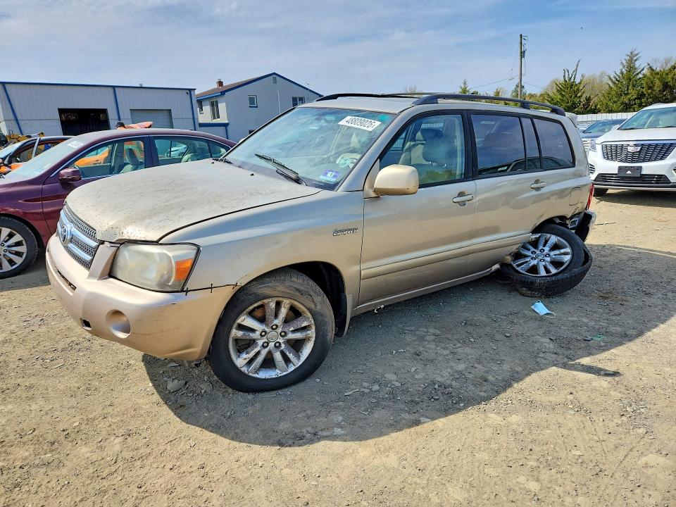 TOYOTA HIGHLANDER HYBRID 2006 с VIN JTEEW21A660009796 - Снимка от търг