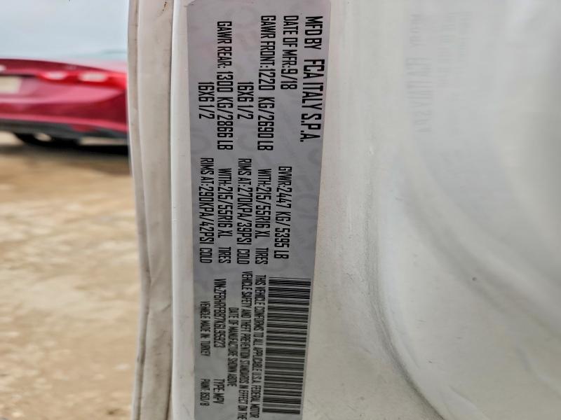 Photo 14 from auction – 2019 RAM PROMASTER CITY with VIN ZFBHRFBB7K6L95923