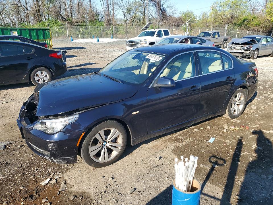BMW 528 2010 with VIN WBANU5C59AC364249 - Photo from auction