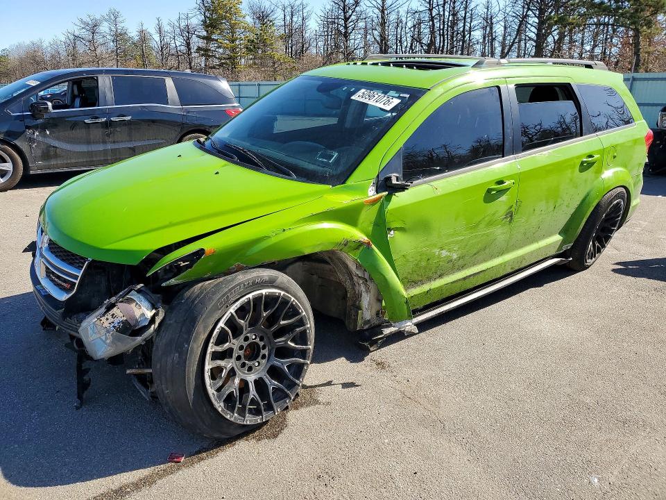 DODGE JOURNEY 2015 with VIN 3C4PDCBG6FT543055 - Photo from auction