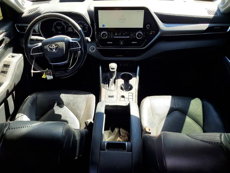Photo 8 from auction – 2023 TOYOTA HIGHLANDER HYBRID with VIN 5TDEBRCH1PS107703
