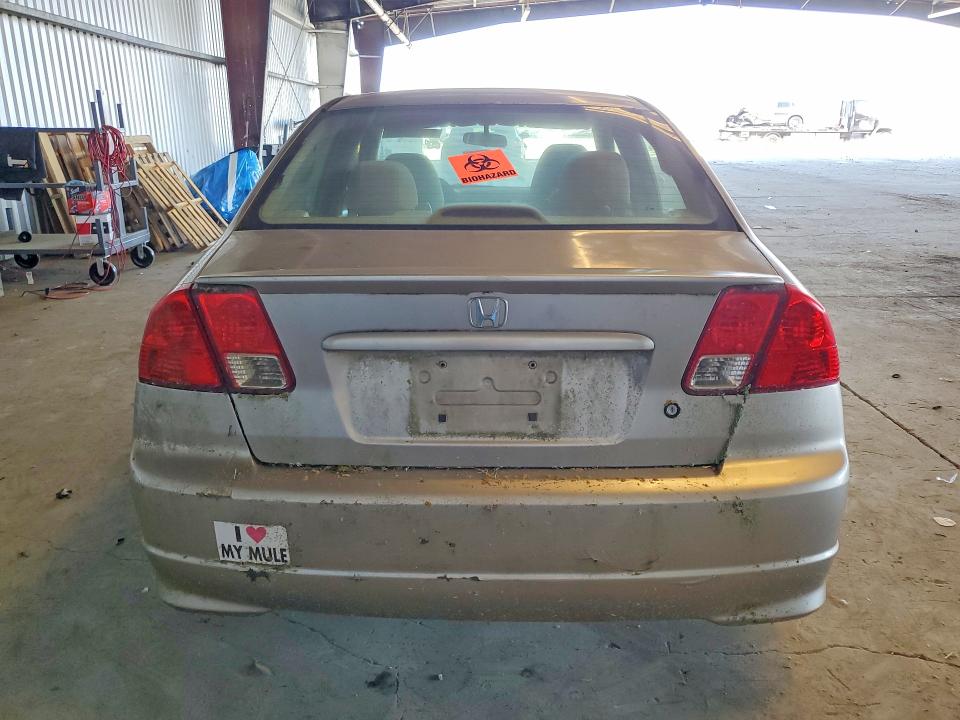 Photo 6 from auction – 2006 HONDA CIVIC with VIN JHMES96645S003333