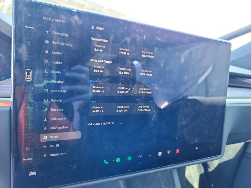 Photo 9 from auction – 2024 TESLA MODEL X with VIN 7SAXCDE57RF443765