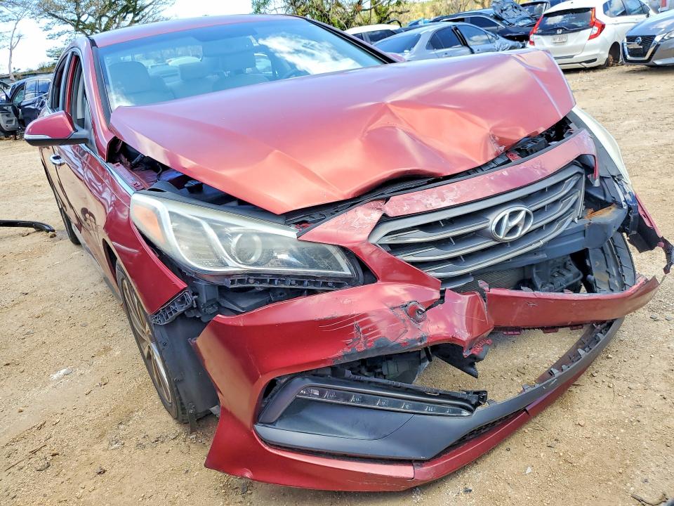 Photo 4 from auction – 2015 HYUNDAI SONATA with VIN 5NPE34AF8FH248323