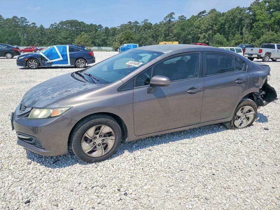 HONDA CIVIC 2014 with VIN 2HGFB2F54EH526266 - Photo from auction