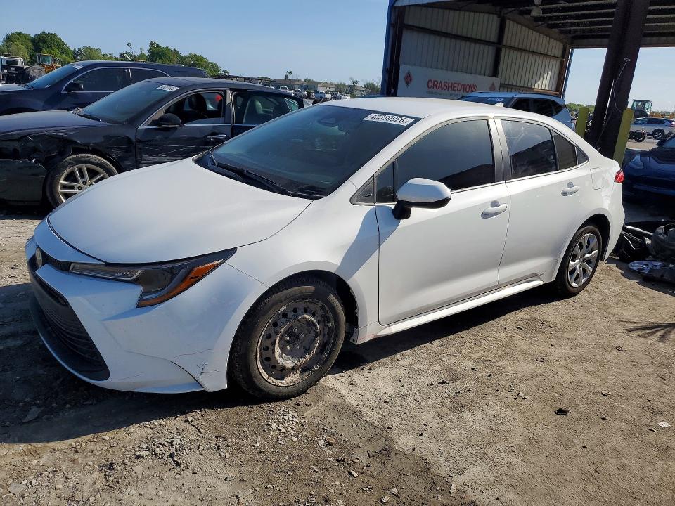 TOYOTA COROLLA 2025 with VIN 5YFB4MDE7SP282396 - Photo from auction