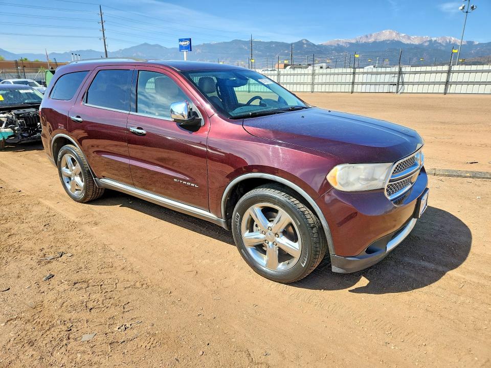 Photo 4 from auction – 2012 DODGE DURANGO with VIN 1C4SDJETXCC159312