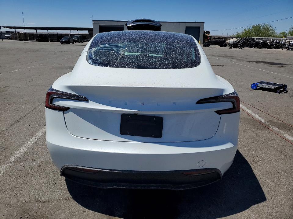 Photo 6 from auction – 2025 TESLA MODEL 3 with VIN 5YJ3E1EA0SF038239