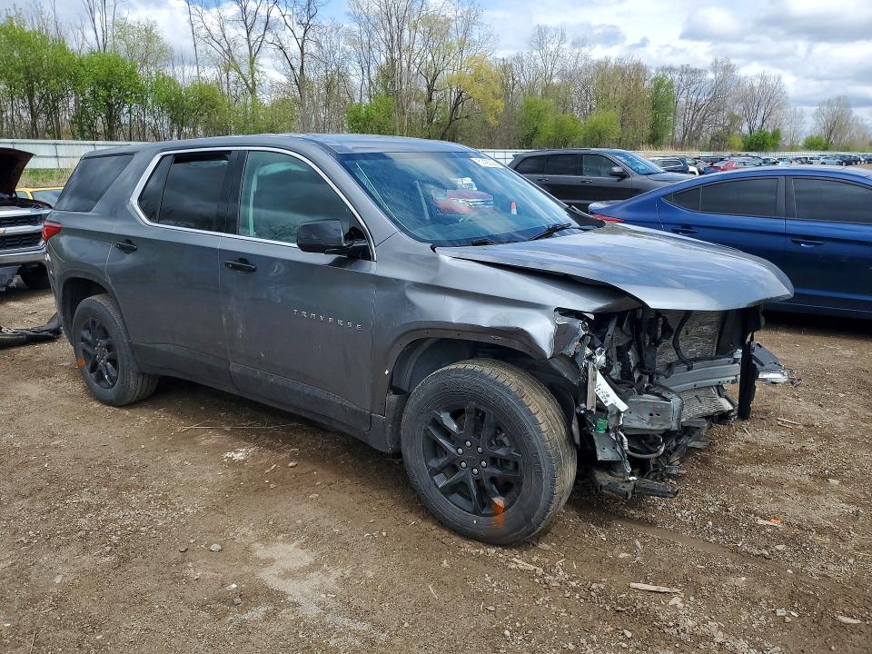 Photo 4 from auction – 2021 CHEVROLET TRAVERSE with VIN 1GNEVFKW5MJ103787