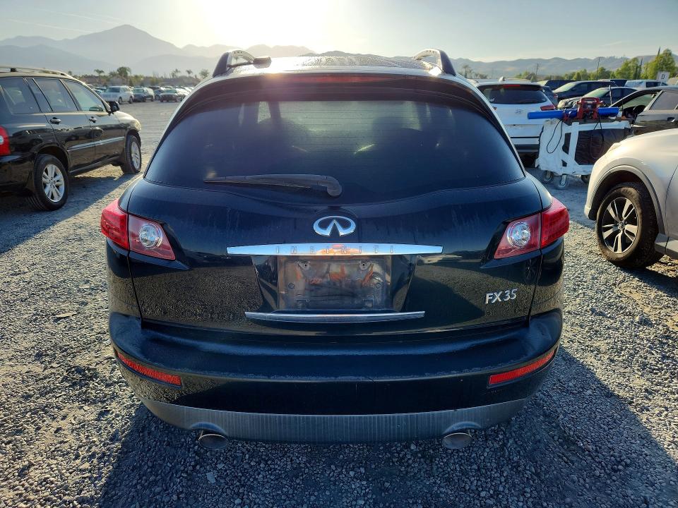 Photo 6 from auction – 2005 INFINITI FX35 with VIN JNRAS08U15X109698