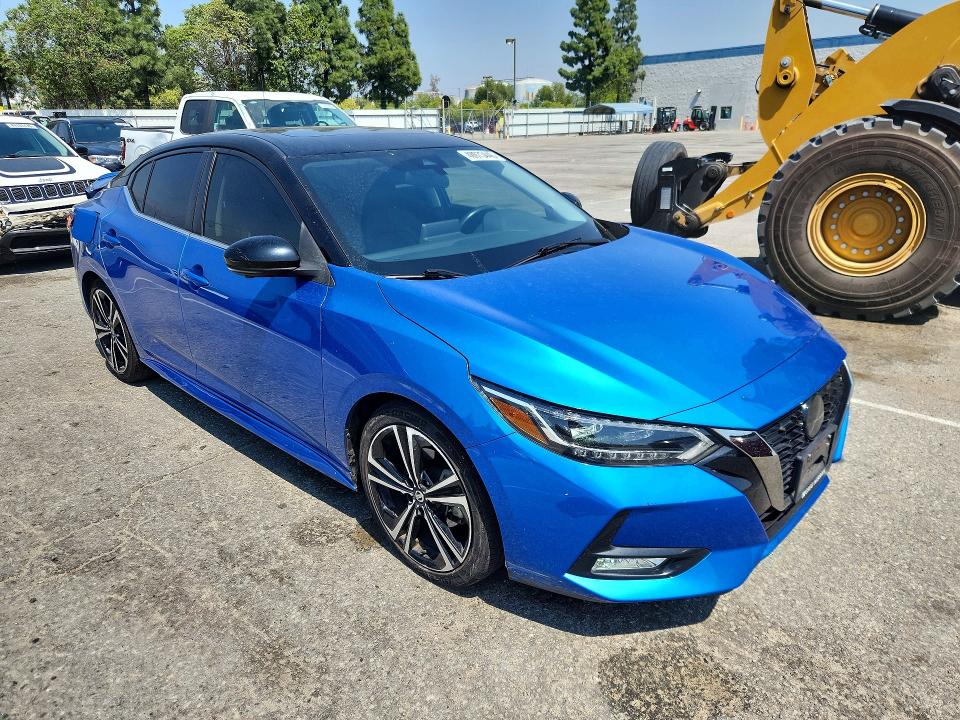 Photo 4 from auction – 2022 NISSAN SENTRA with VIN 3N1AB8DV6NY258333