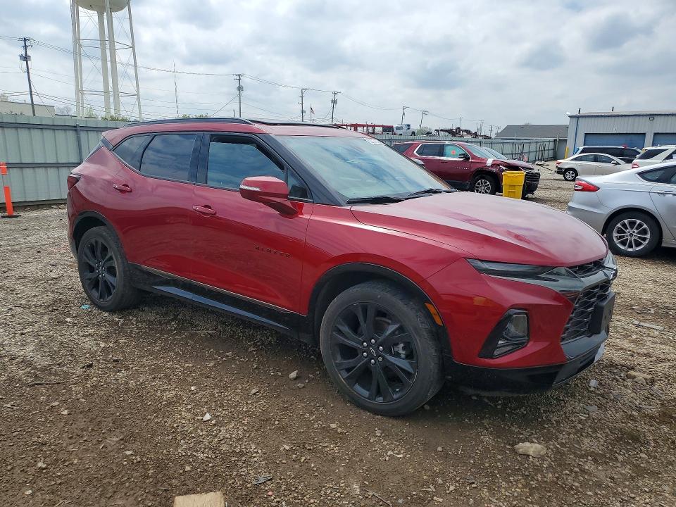Photo 4 from auction – 2021 CHEVROLET BLAZER with VIN 3GNKBKRS4MS506228