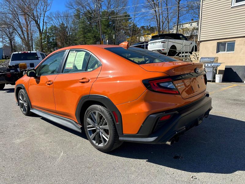 Photo 2 from auction – 2022 SUBARU WRX with VIN JF1VBAA63N9008658