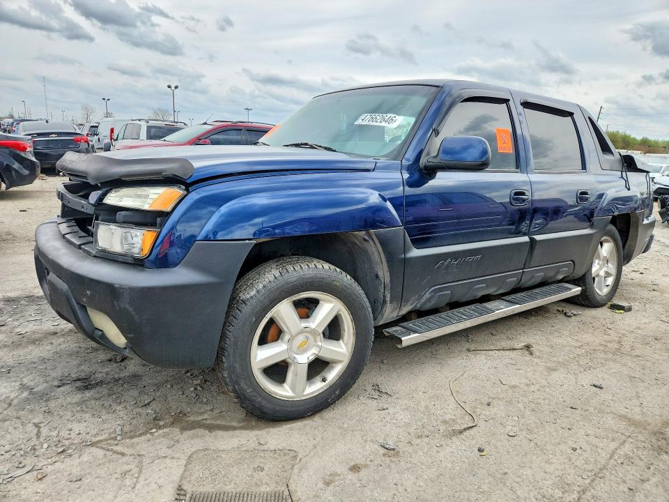 CHEVROLET AVALANCE 2002 with VIN 3GNEC13T22G187952 - Photo from auction