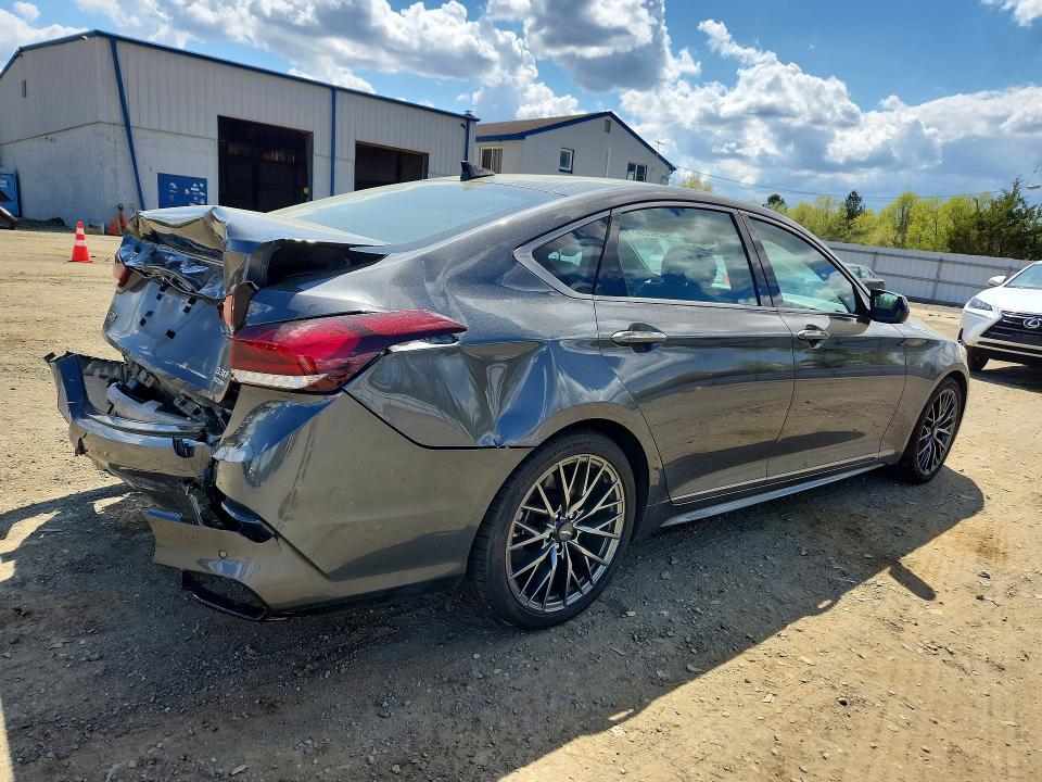 Photo 3 from auction – 2019 GENESIS G80 with VIN KMHGN4JB2KU300010