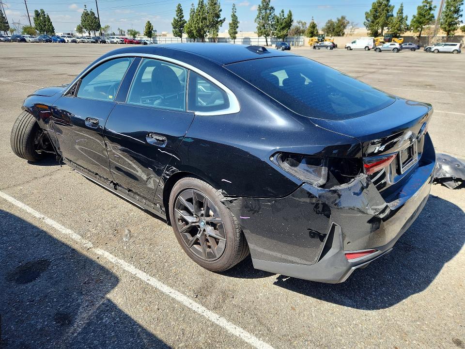 Photo 2 from auction – 2024 BMW I4 with VIN WBY43AW09RFS73131