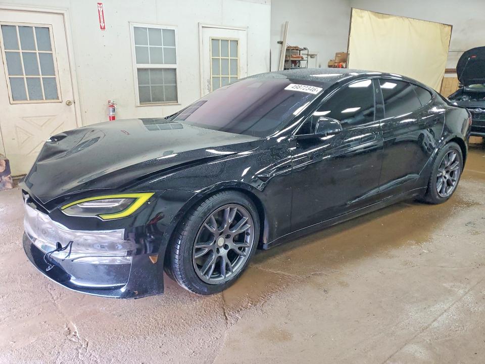 TESLA MODEL S 2021 with VIN 5YJSA1E65MF441767 - Photo from auction