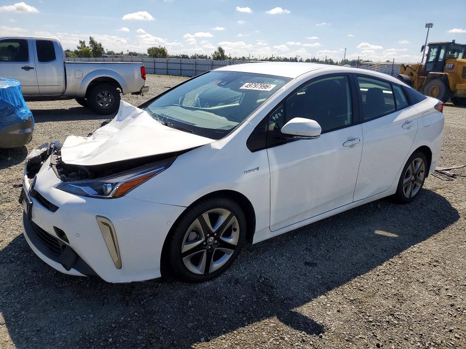 TOYOTA PRIUS 2022 with VIN JTDKAMFU5N3178807 - Photo from auction
